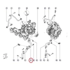 Kép 2/2 - Renault Espace V-Scenic IV-Megane IV-Talisman-Trafic III/Opel Vivaro B/Nissan NV300/Fiat Talento 1.6dci gyári új turbócső 151987167R