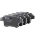 Kép 2/3 - Citroen C4 PICASSO I új utángyártott fékbetét garnitúra tárcsafékhez hátsó tengely TRW 2006-2013-ig 1608520380