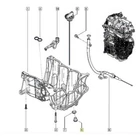 Kép 2/3 - Típusfüggetlen Renault/Dacia gyári új olajleeresztő csavar 7703075348