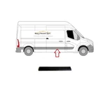Kép 1/3 - Renault Master III 2.3dci gyári új tolóajtó díszléc rövid 2010-től 828200147R
