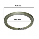 Kép 1/2 - Renault Megane III új utángyártott abs érzékelő mágnesgyűrű hátsó tengely 2008-2015-ig 71.4x58.6x6.8mm GRESA 7701207898, webáruház, alkatrészek