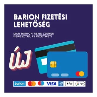 Új fizetési lehetőség - Barion
