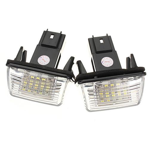 Citroen C4 I Grand Picasso új utángyártott rendszámtábla led világítás 2006-2013-ig  6340.A3, webáruház, alkatrészek