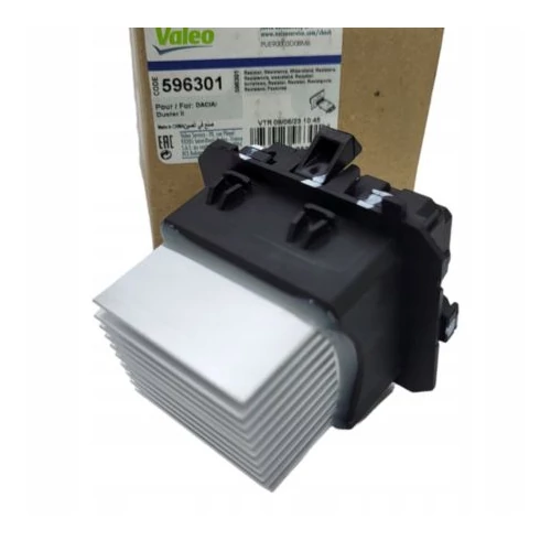 Dacia Duster II új utángyártott fűtőmotor/szellőző ventilátor előtét ellenállás (digitális klíma) VALEO 2017-től 271506598R