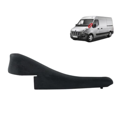 Renault Master III/Opel Movano B/Nissan NV400 új utángyártott szélvédő sarokelem bal oldal 2010-től 668110012R