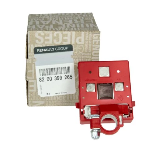 Renault Master II/Opel Movano A gyári új pozitív akkumulátor saru biztosítékokkal 1998-2010-ig 8200399265  2445700Q0C