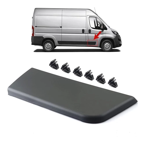 Citroen Jumper/Peugeot Boxer/Fiat Ducato új utángyártott díszléc jobb első ajtó 2006-tól 8545.FC
