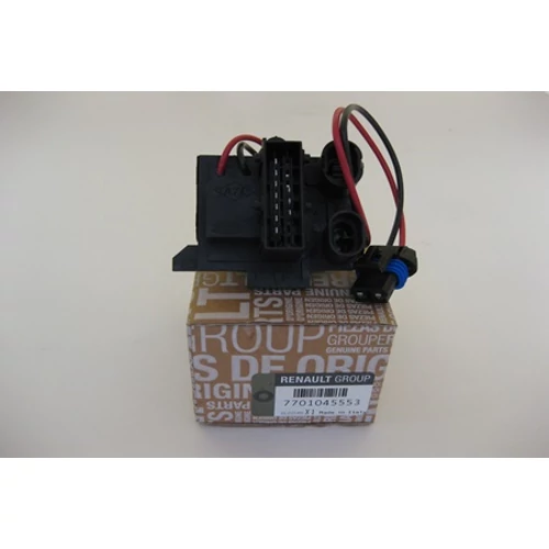 Renault Clio II gyári új manuális előtét ellenállás 1998-2007-ig 7701045553