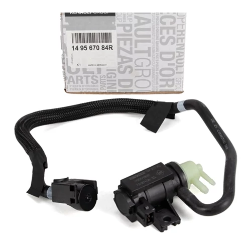 Dacia Duster 1.5dci gyári új turbó nyomásszabályzó, nyomásátalakító szelep vákumcsővel 2010-2018-ig 149567084R, webáruház, alkatrészek