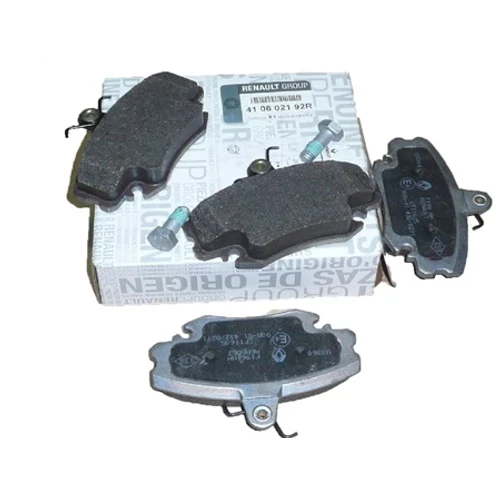 Renault Thalia I 1.4 8V, 1.6 8V gyári új fékbetét garnitúra tárcsafékhez, első tengely 2000-2009-ig 410602192R  7701207066  7701208265  7701210142, webáruház, alkatrészek