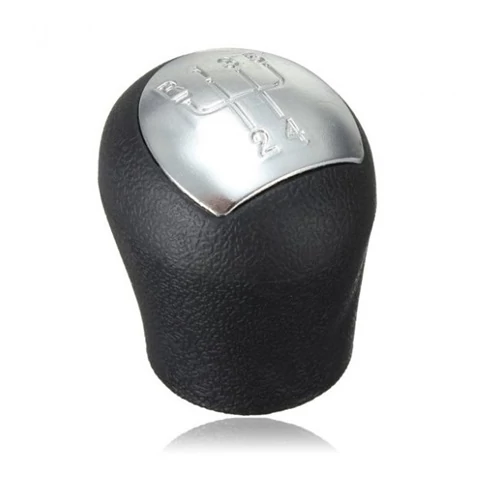 Renault Clio II új utángyártott váltógomb ezüst kupakkal 5 sebességes járművekhez 1998-2005-ig 8200236191