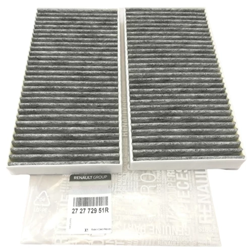 Renault Laguna III gyári új aktívszenes pollenszűrő, utastér filter 2007-2015-ig 272772951R, webáruház, alkatrészek