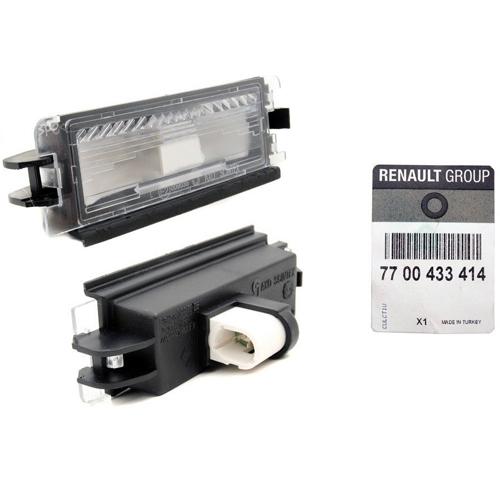 Dacia Sandero I gyári új rendszámtábla világítás 2008-2012-ig 7700433414 