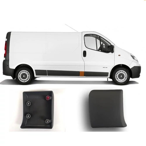 Renault Trafic új utángyártott díszléc jobb első ajtó mögötti, rövid 2001-2014-ig 8200036101