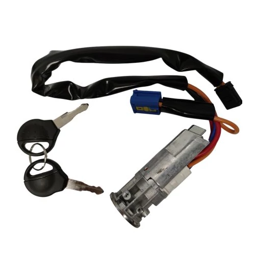Peugeot 206/206+ új utángyártott gyújtáskapcsoló + 2 kulcs DF 1998-2013-ig 4162Z1  4162.Z1
