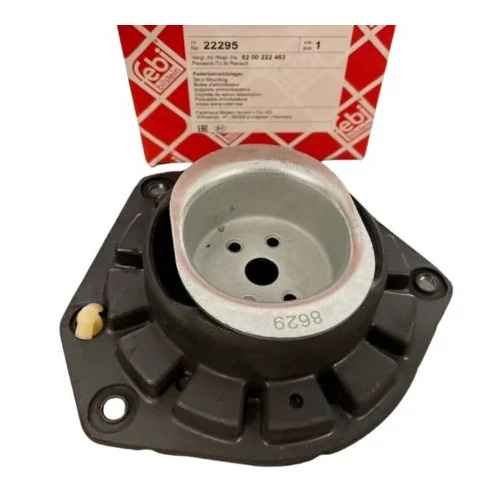 Renault Megane II/Scenic II toronyszilent/toronygumi/rugótányér első lengéscsillapítóhoz FEBI 2002-2010-ig 8200222463