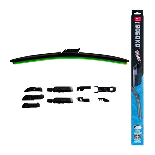 BOSOKO első ablaktörlő lapát 450mm/18&quot; MULTI