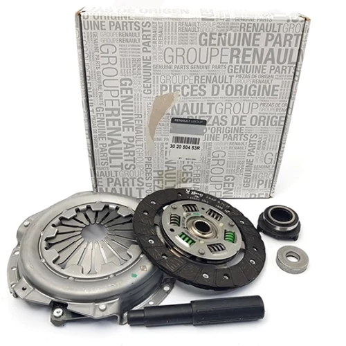 Renault Thalia II 1.2, 1.4 gyári új kuplung szerkezet és tárcsa kinyomócsapággyal, kuplung készlet 2008-2014-ig 302050453R  7701477134  302055852R  7700102781
