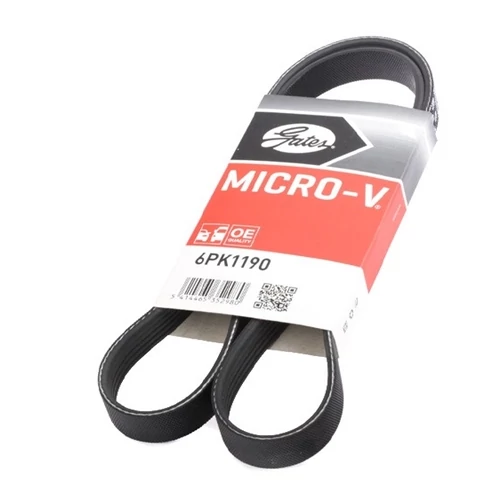 GATES 6PK1190 új utángyártott hosszbordás szíj, Pk szíj 7700850766