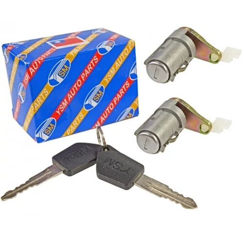 Peugeot 307 új utángyártott hengerzár készlet, szett bal és jobb oldal 2db kulccsal YSM 2000-2012-ig 9170R4, webáruház, alkatrészek