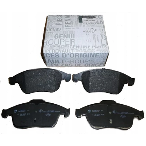 Renault Scenic III 1.4 16V, 1.6 16V, 2.0 16V gyári új fékbetét garnitúra tárcsafékhez, első tengely 2009-2016-ig 440608746R  410605055R  410600629R, webáruház, alkatrészek