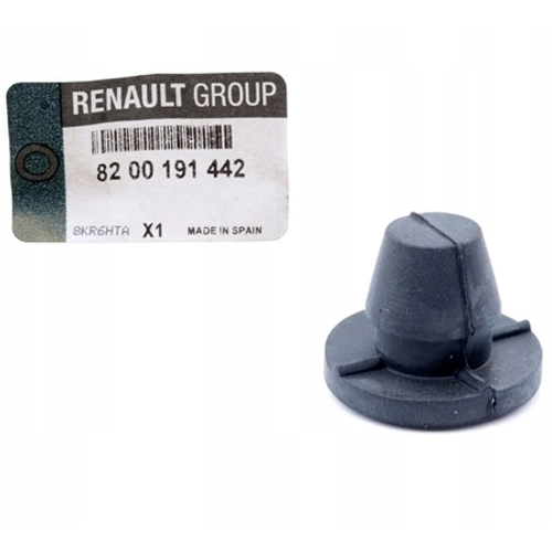 Renault Megane II 1.4 16V, 1.6 16V gyári új felső motorburkolat rögzítő gumibaba, gumidugó 2002-2008-ig 8200191442