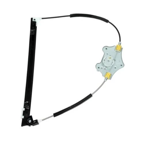 Renault Clio II 3 ajtós új utángyártott első elektromos ablakemelő mechanika, szerkezet motor nélkül jobb oldal 1998-2005-ig 7700842246, webáruház, alkatrészek