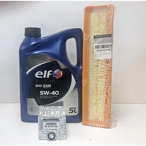 Renault Clio III 1.2 16V gyári új olajcsere csomag 2005-2012-ig 165461599R