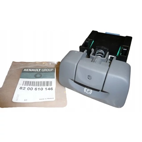 Renault Scenic II gyári új elektromos kézifék kapcsoló 2003-2008-ig 8200610146, webáruház, alkatrészek