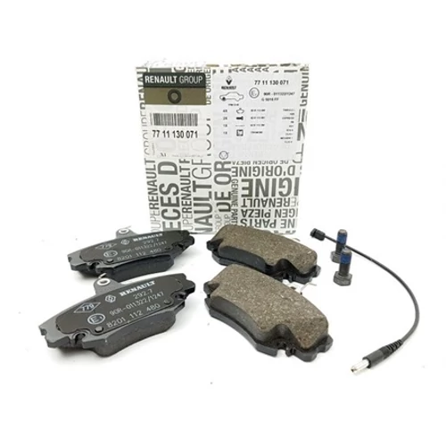 Renault Thalia I 1.4 8V, 1.6 8V gyári új fékbetét garnitúra tárcsafékhez, első tengely 2000-2009-ig 7711130071  7701206082  7701206085  7701207960, webáruház, alkatrészek