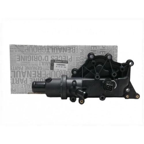 Renault Megane II 1.4 16V, 1.6 16V gyári új termosztátház jeladóval 2002-2009-ig 8200700092