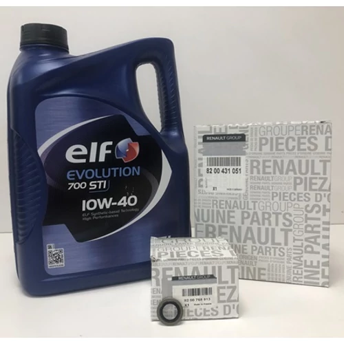 Renault Kangoo 1.4 16V,  1.6 16V olajcsere csomag 2000-2007-ig 7700873583